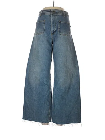 Pre-owned Zara Jeans In Blue