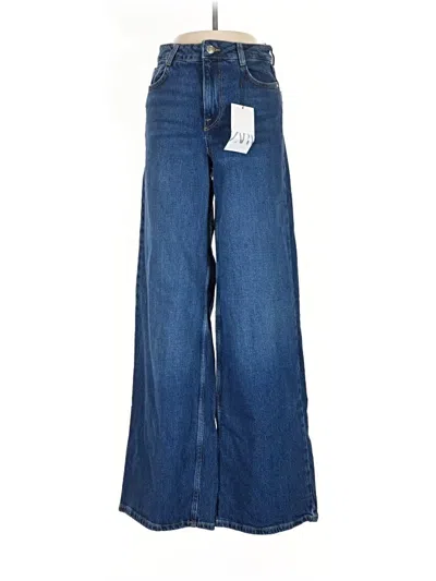 Pre-owned Zara Jeans In Blue