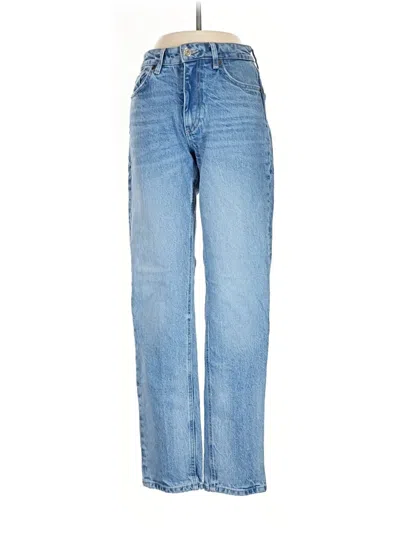 Pre-owned Zara Jeans In Blue