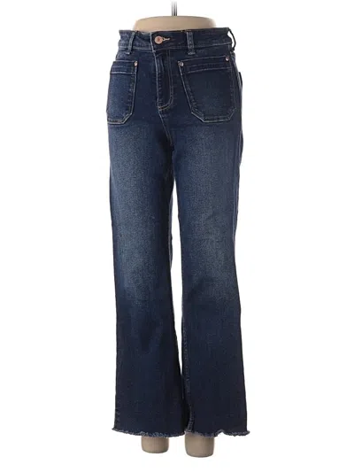 Pre-owned Zara Jeans In Blue