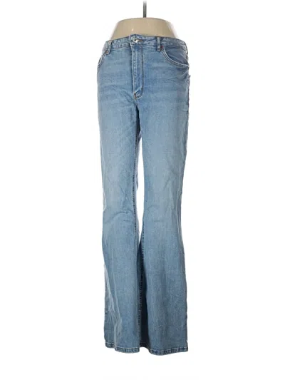 Pre-owned Zara Jeans In Blue