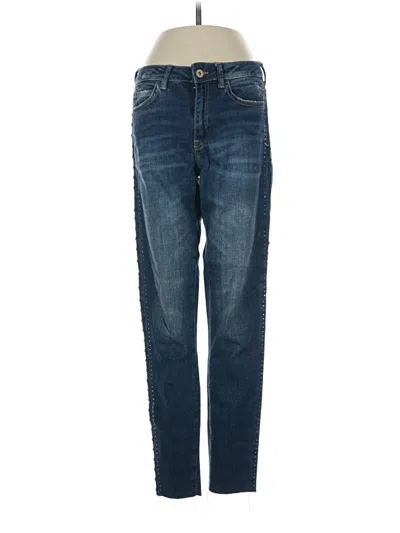Pre-owned Zara Jeans In Blue