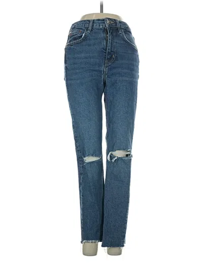 Pre-owned Zara Jeans In Blue