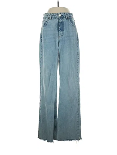 Pre-owned Zara Jeans In Blue