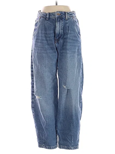 Pre-owned Zara Jeans In Blue