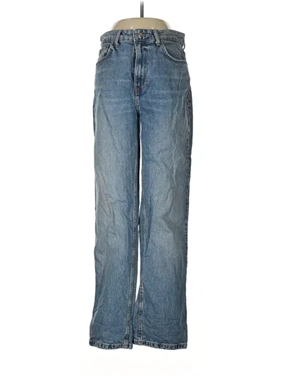 Pre-owned Zara Jeans In Blue