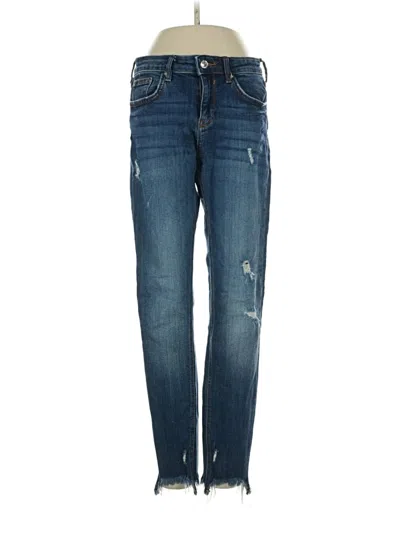 Pre-owned Zara Jeans In Blue