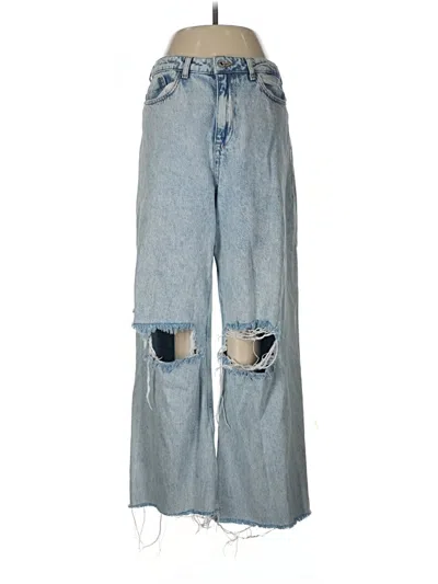 Pre-owned Zara Jeans In Blue