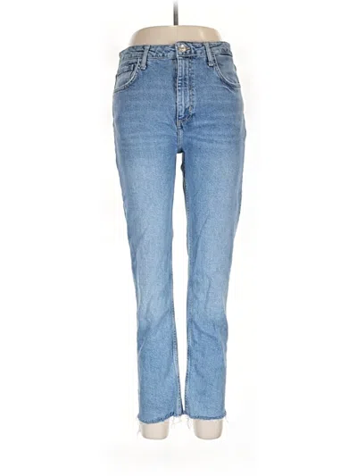 Pre-owned Zara Jeans In Blue