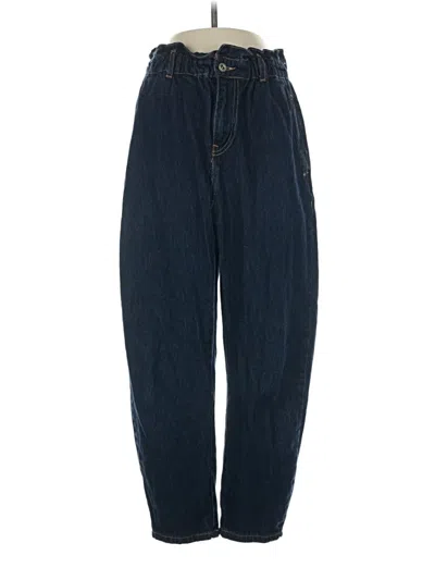 Pre-owned Zara Jeans In Blue