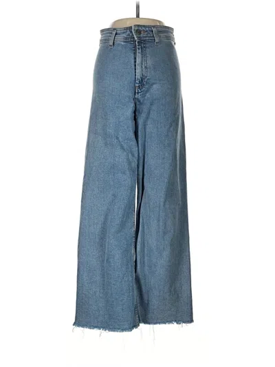 Pre-owned Zara Jeans In Blue