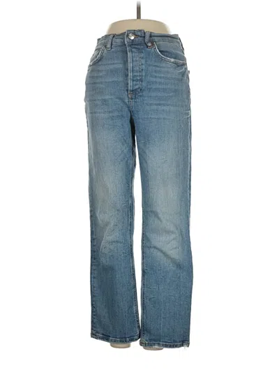 Pre-owned Zara Jeans In Blue
