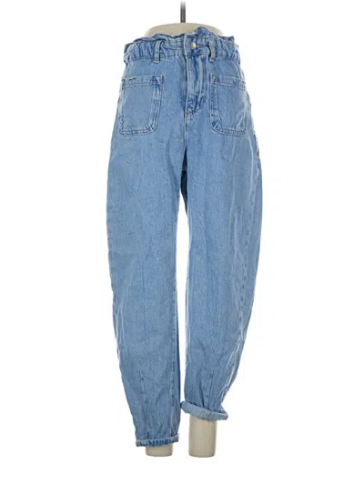 Pre-owned Zara Jeans In Blue