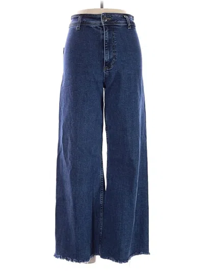 Pre-owned Zara Jeans In Blue