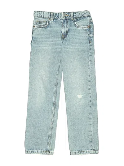 Pre-owned Zara Kids' Jeans In Blue