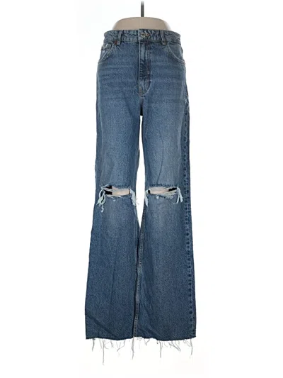 Pre-owned Zara Jeans In Blue