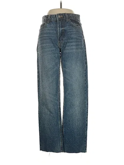 Pre-owned Zara Jeans In Blue