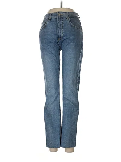 Pre-owned Zara Jeans In Blue