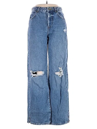Pre-owned Zara Jeans In Blue