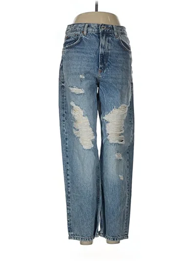 Pre-owned Zara Jeans In Blue