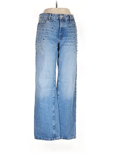 Pre-owned Zara Jeans In Blue
