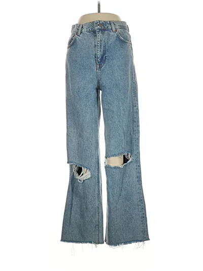 Pre-owned Zara Jeans In Blue
