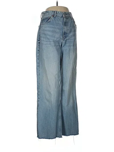 Pre-owned Zara Jeans In Blue
