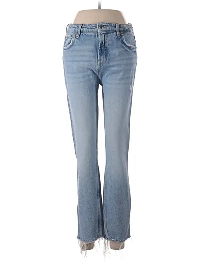 Pre-owned Zara Jeans In Blue