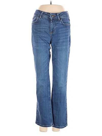 Pre-owned Zara Jeans In Blue
