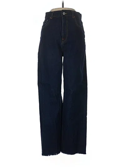 Pre-owned Zara Jeans In Blue