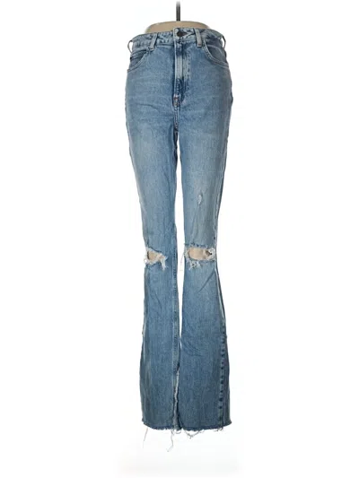 Pre-owned Zara Jeans In Blue