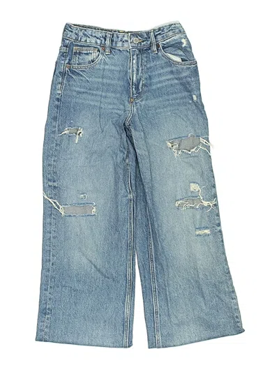 Pre-owned Zara Kids' Jeans In Blue