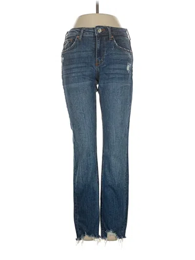 Pre-owned Zara Jeans In Blue