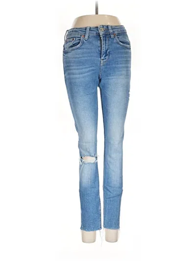Pre-owned Zara Jeans In Blue