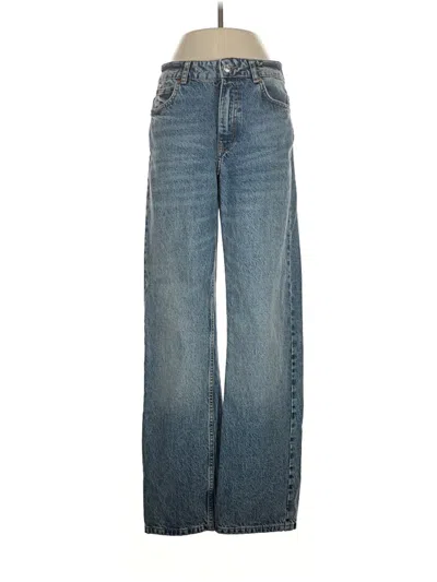 Pre-owned Zara Jeans In Blue