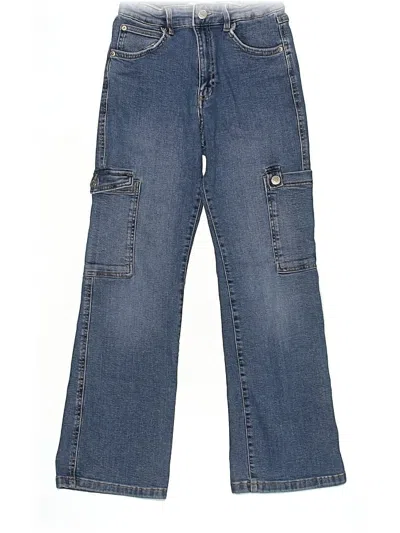 Pre-owned Zara Kids' Jeans In Blue