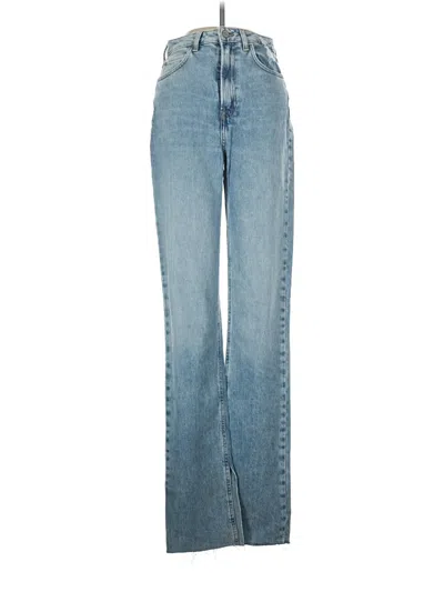 Pre-owned Zara Jeans In Blue
