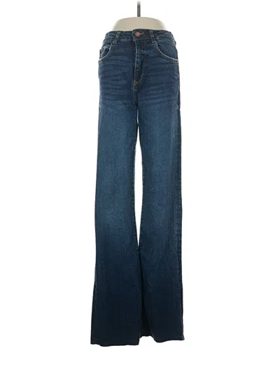Pre-owned Zara Jeans In Blue