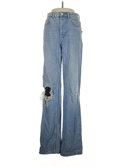 Pre-owned Zara Jeans In Blue