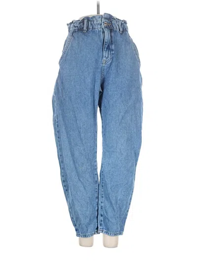 Pre-owned Zara Jeans In Blue