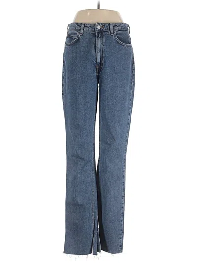 Pre-owned Zara Jeans In Blue
