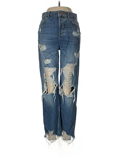 Pre-owned Zara Jeans In Blue