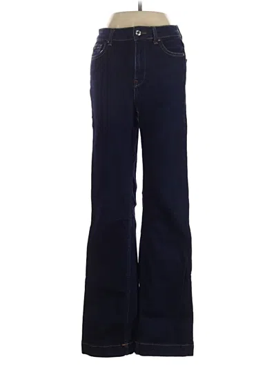 Pre-owned Zara Jeans In Blue