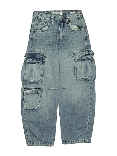 Pre-owned Zara Kids' Jeans In Blue