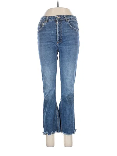 Pre-owned Zara Jeans In Blue