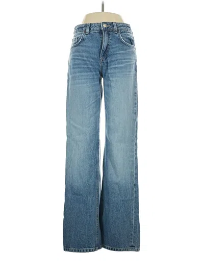 Pre-owned Zara Jeans In Blue