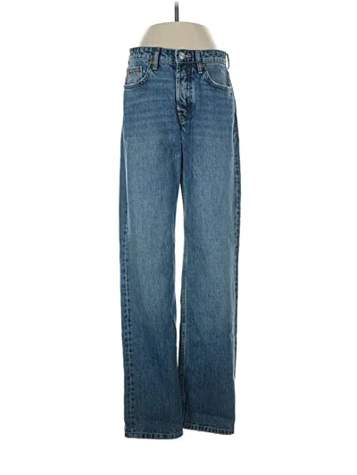 Pre-owned Zara Jeans In Blue