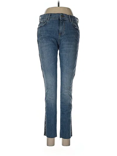 Pre-owned Zara Jeans In Blue