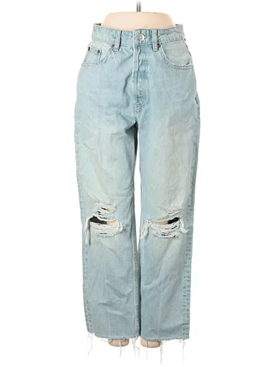 Pre-owned Zara Jeans In Blue