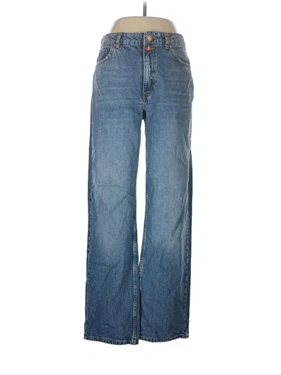 Pre-owned Zara Jeans In Blue